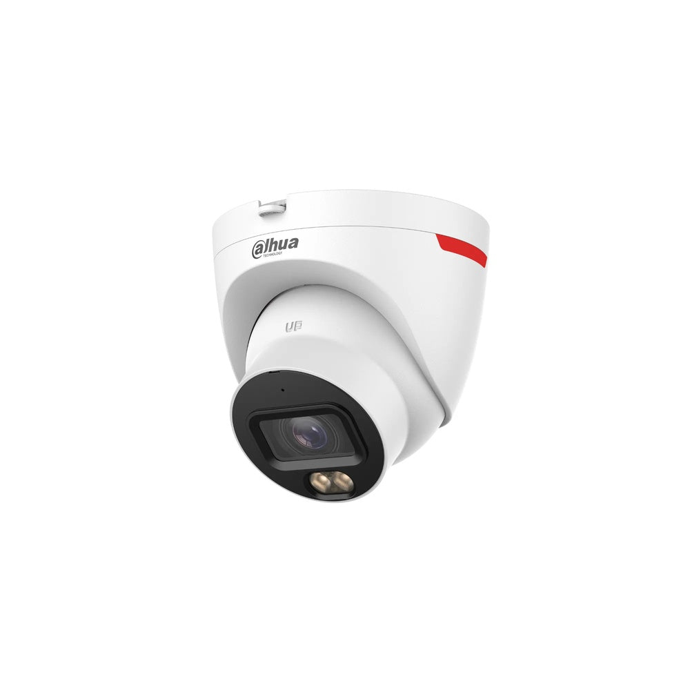 Camara IP Dahua Domo 4MP Metal Plastico Wizcolor Luz 30m SMD Plus Proteccion Perimetral IP67 IPC-HDW2449TP-S-LED-PR-S1