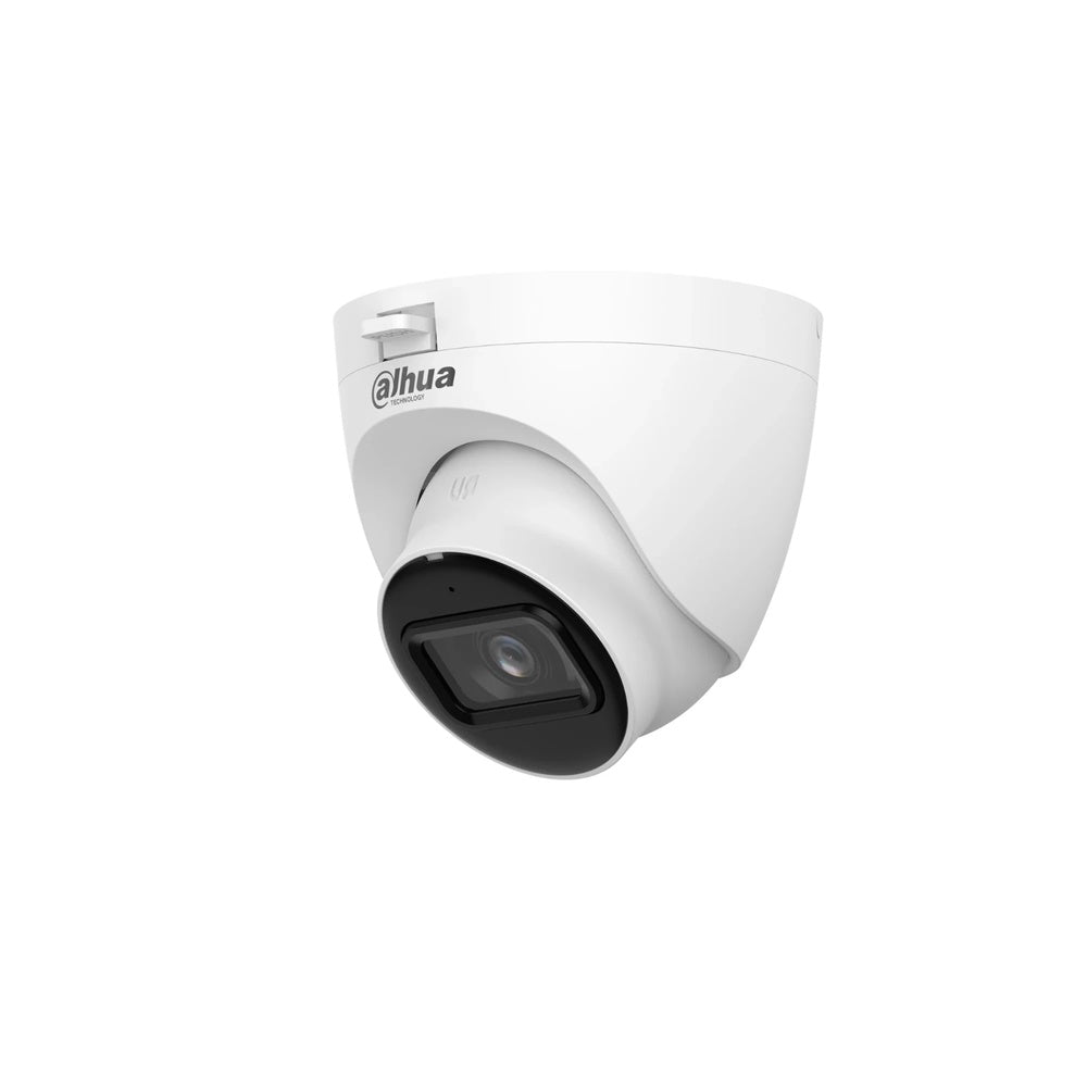 Camara Dahua HDCVI Domo 8MP Lente 2.8mm Metal Plastico IR 30m Microfono Integrado IP67 HAC-HDW1801TLQ-A-S3-DIP