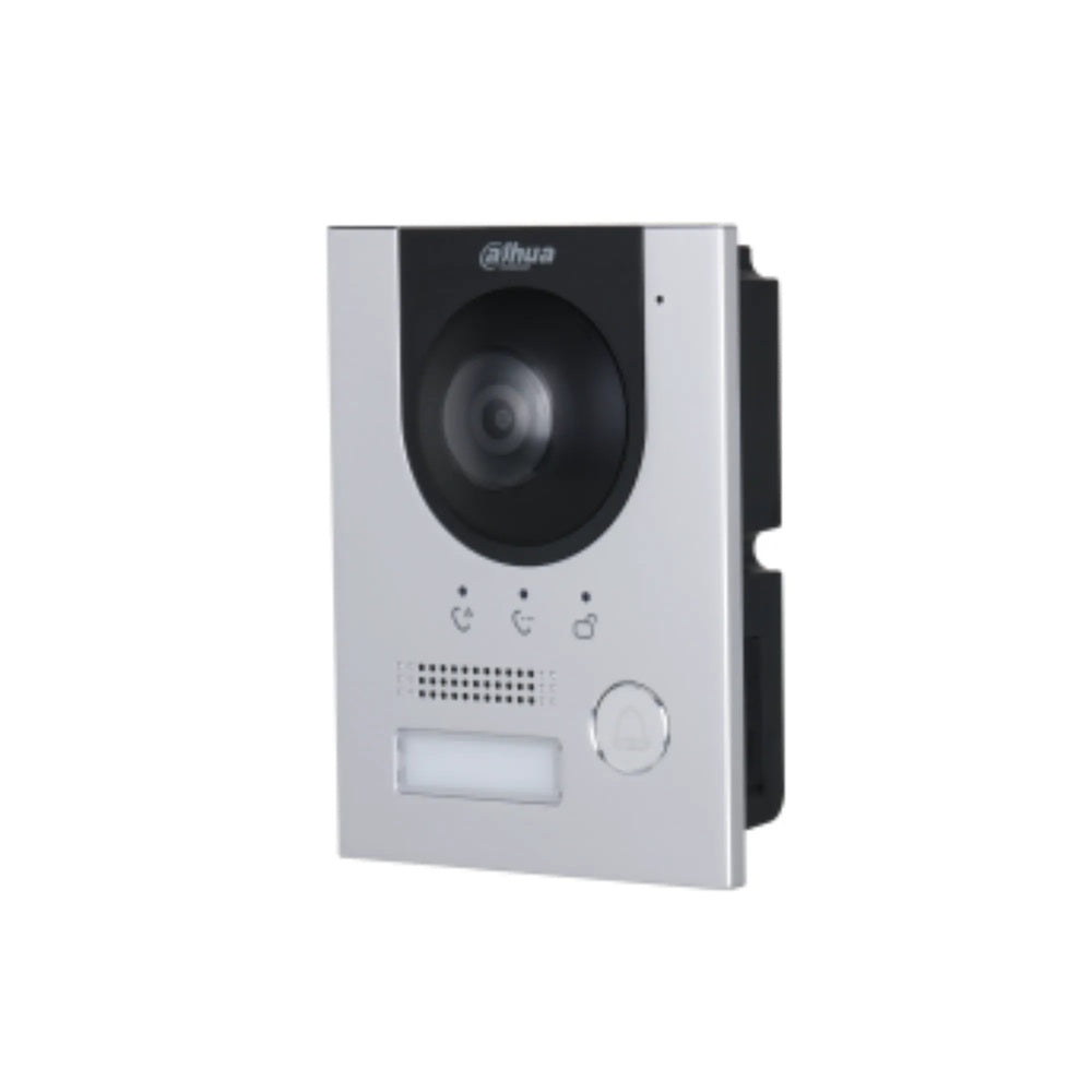 Frente de Calle Dahua 2MP con Funcion de Intercomunicador APP para Telefono PoE OnVif IP65 IK07 DHI-VTO2201F-P-S2