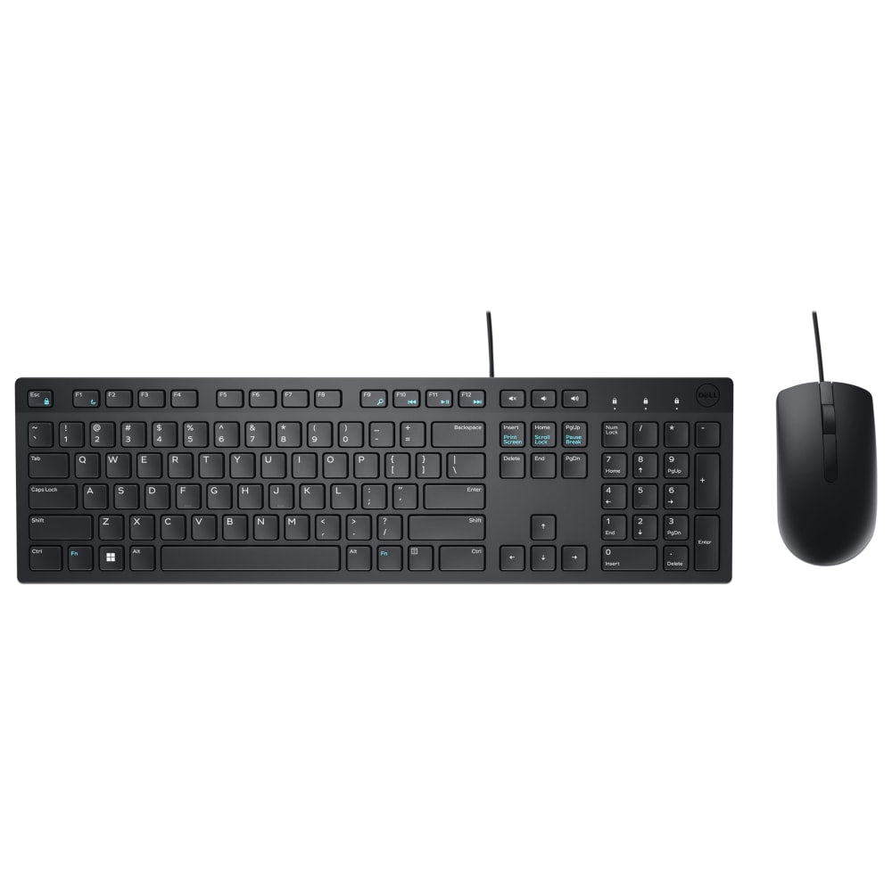 Teclado Dell KB216 Cableado en Español color Negro 580-ADRC