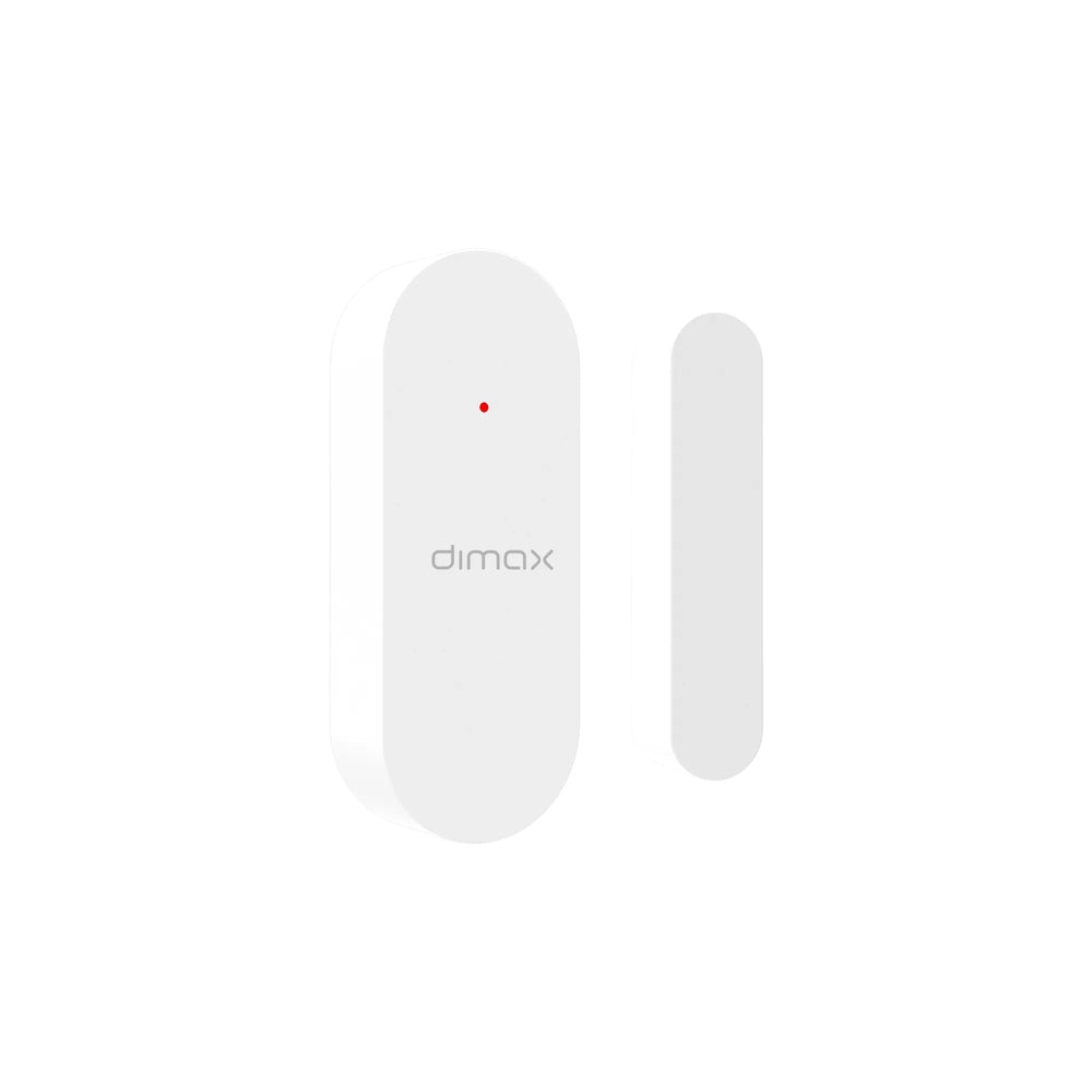 Sensor de Contacto Magnetico Dimax Inalambrico Compatible con Kit S179 S180 S181 WiFi 433MHz Bateria 23A 12V S183