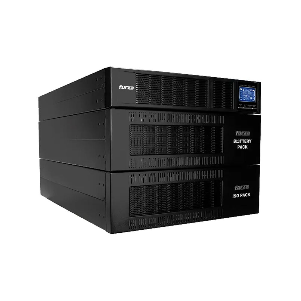 Banco de Bateria Forza 240VCC 9Ah 20 Unidades Compatible con Atlas Torre Bastidor 3U FDC-BT10KMR-20B