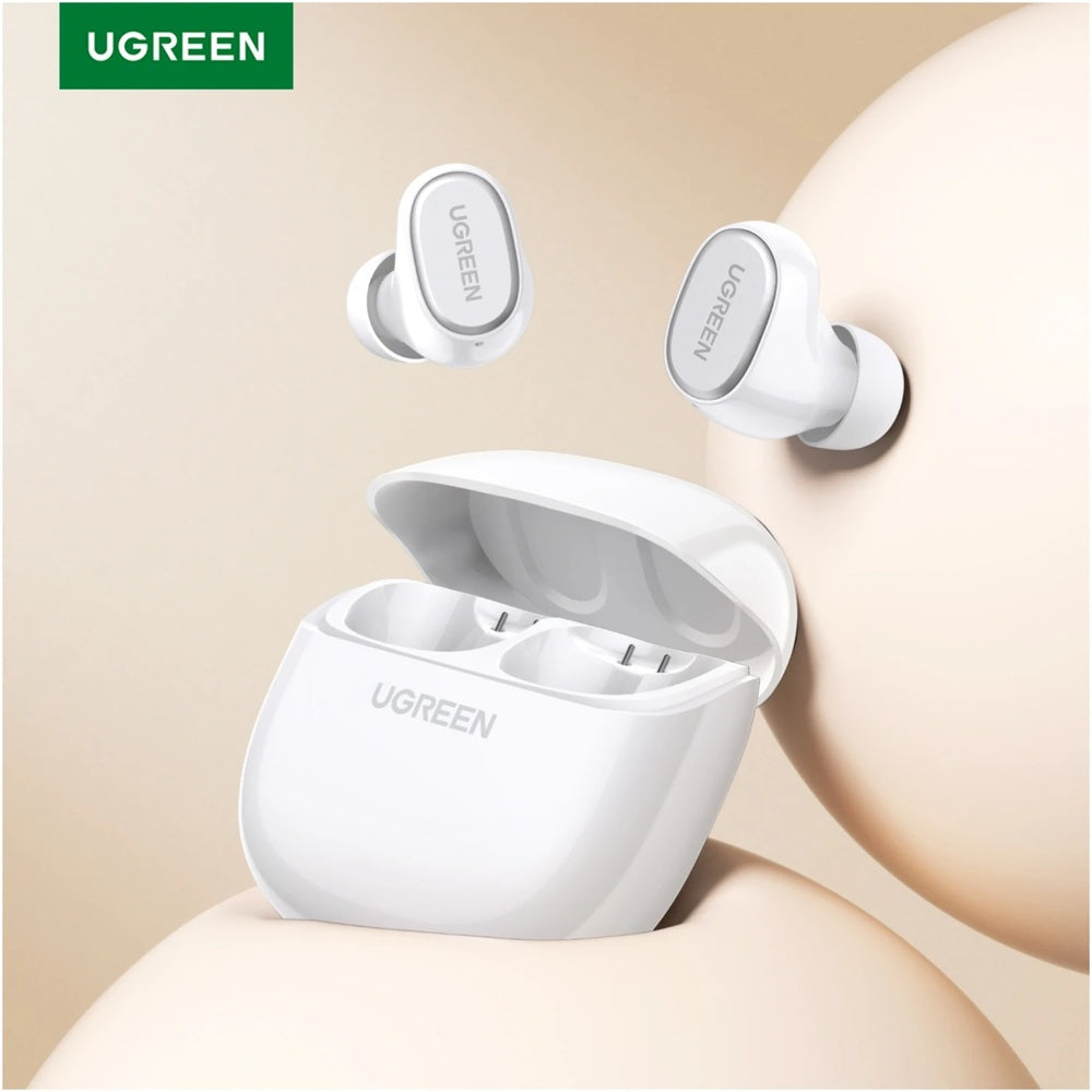 Audifonos Ugreen Inalambricos Driver 10mm Sonido Potente y Audio Espacial Llamada HD ENC BTv6.0 Bateria 7hr IP5X 75627