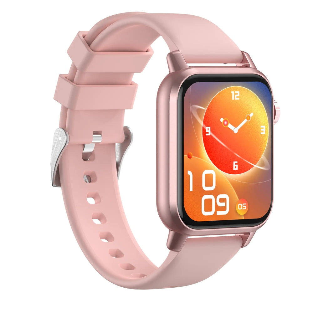 Reloj Smartwatch Havit Multifuncional Pantalla 1.85" TFT Llamadas Notificaciones Monitor de Salud IP68 Rosado M9078-RG
