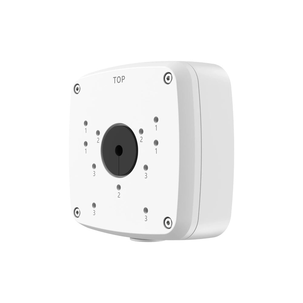 Caja para Conexiones Dahua para Camaras Material Aleacion de Aluminio IP66 color Blanco DH-PFA3331S