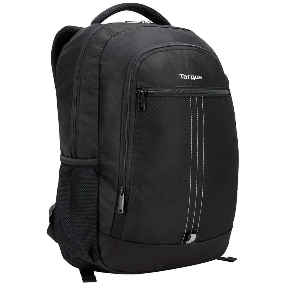 Mochila Targus City 15.6" Piel Poliester Compartimiento Acolchado Acentos Reflectantes Cap. 22Lt TSB89004LP