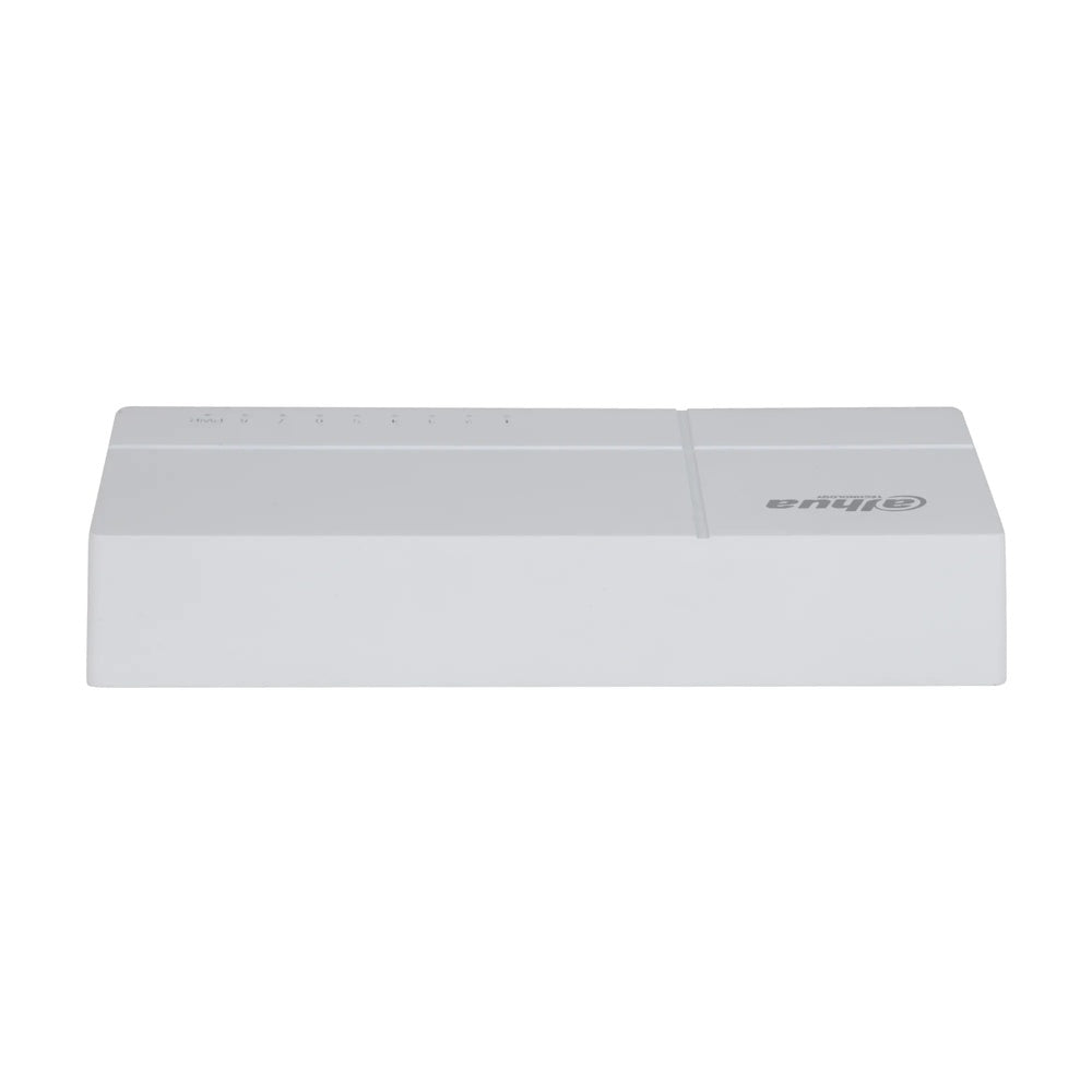 Switch Dahua 8 Puertos 10/100Mbps Switching 1.6Gbps Certificado CE Plastico DH-SF1008L