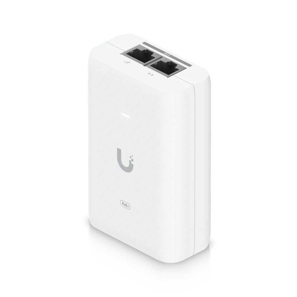 Inyector PoE Ubiquiti PoE+ 2.5Gb 30Watts 48Vdc 0.65Amp Compatible U6 U7 UACC-PoE+-2.5G
