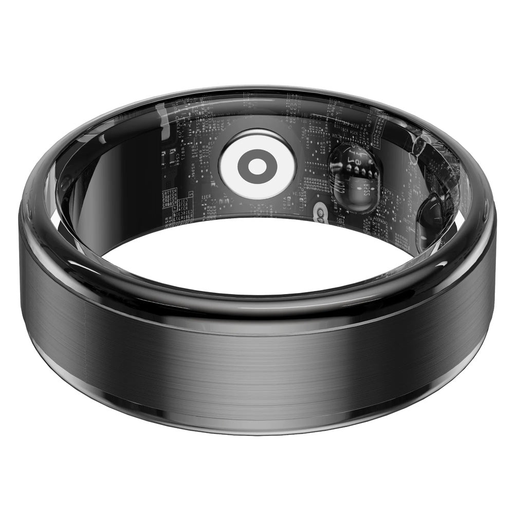 Anillo Inteligente Havit Tamaño #11 Diametro Monitorea Salud Resistencia 5ATM Estuche carga 13 veces Negro M7083-11-BK