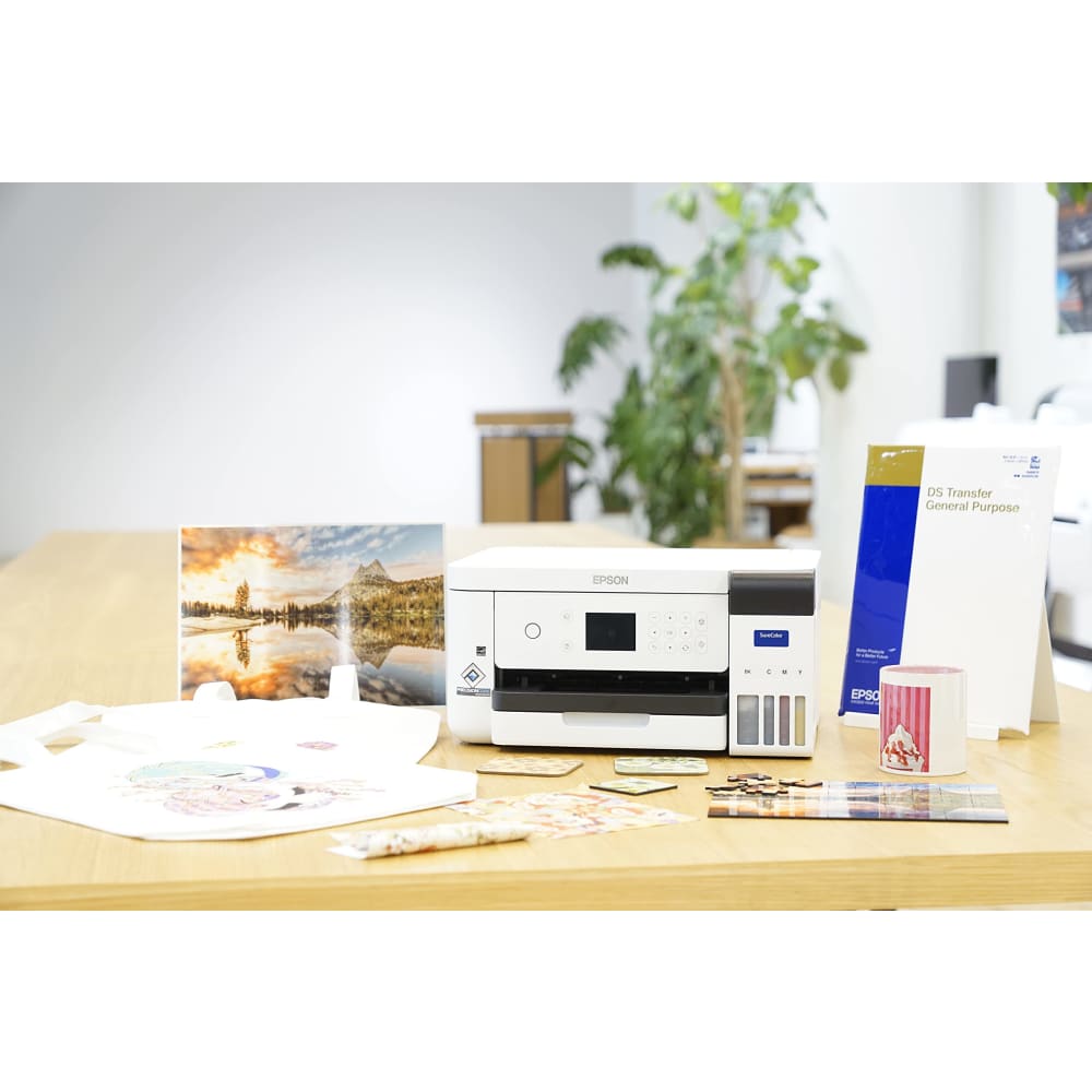 Impresora Epson Sure Color F170 para Sublimacion con Sistema de Tinta Continuo Original Conectividad USB WiFi y Ethernet C11C