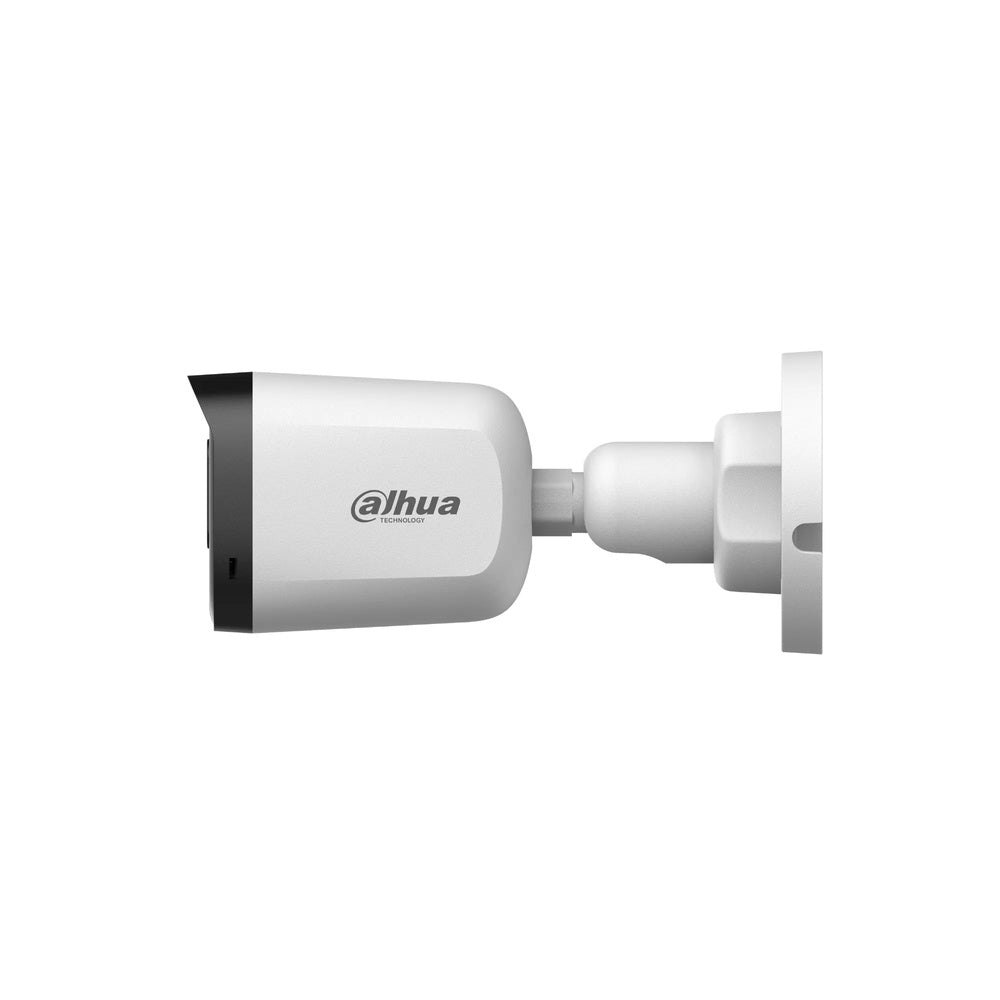 Camara Dahua HDCVI Bala 5MP Lente 2.8mm Cooper Plastico Smrt Dual Light Luz 30m CVI CVBS AHD TVI DH-HAC-B1A51N-U-IL
