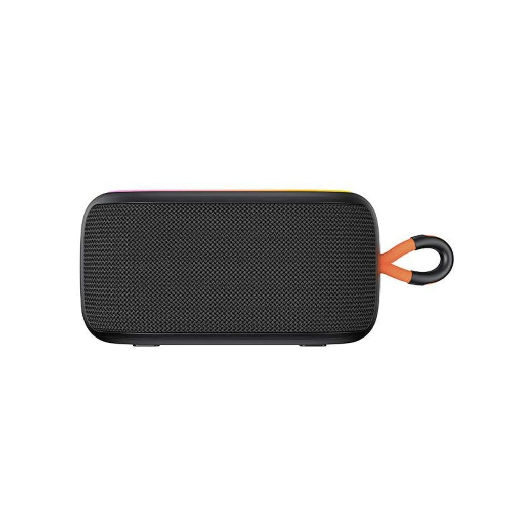 Parlante Havit Bluetooth Portatil RGB 6W Bateria hasta 6 horas BT USB TFT TWS Manos Libres color Negro IPX5 SK809BT-BK