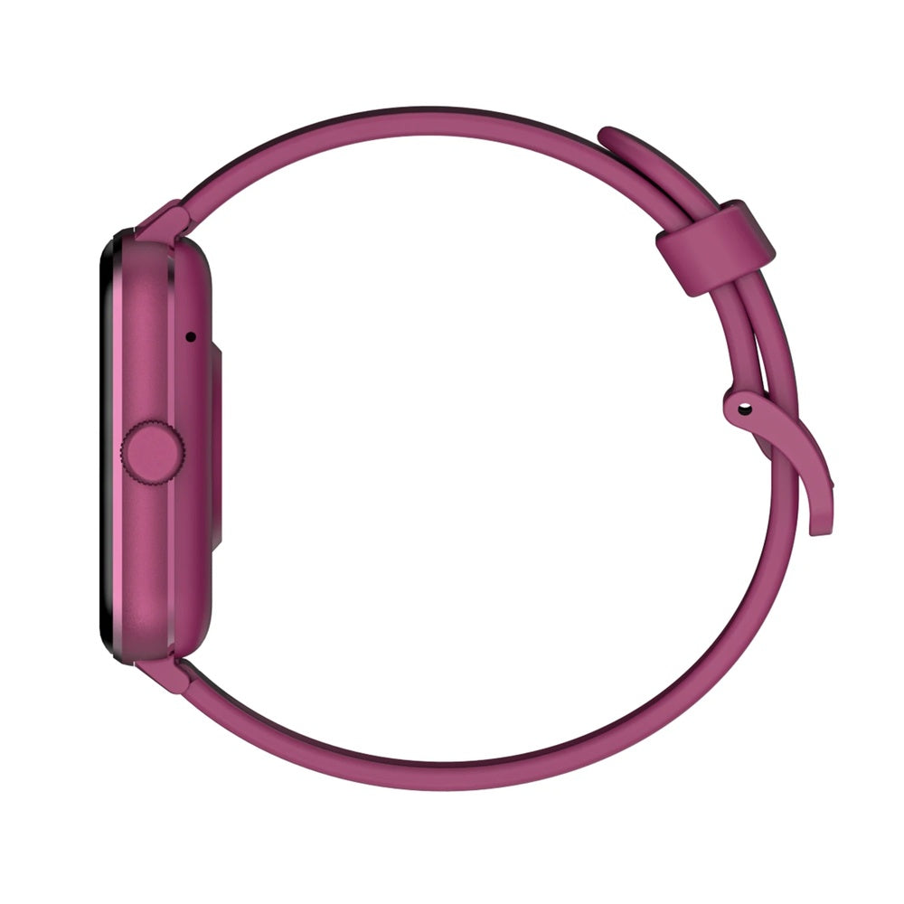 Reloj Smartwatch Blackview Pantalla 1.85" HD Llamada Bluetooth y Asistente de Voz Bateria 350mAh IP66 color Vino R50-WR