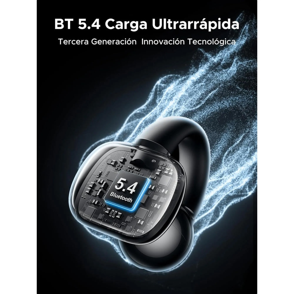 Auriculares Ugreen HiTune S3 Open-Ear BT v5.4 Carga Ultra Rapida Cancelacion de Ruido Bateria 30horas IP5X 45785