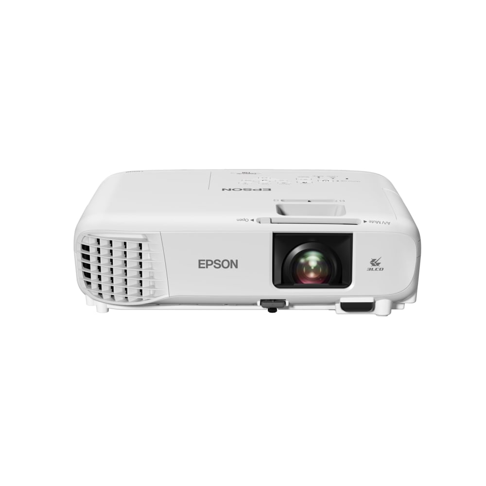 Proyector Epson EpiqVision FH02 con Android Tv Pantalla hasta 300" de 3000 Lumenes FullHD Conectividad USB y HDMI V11HA85020