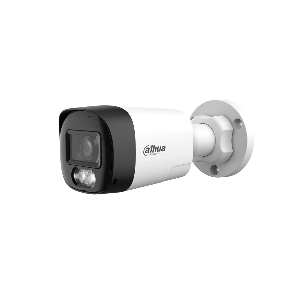 Camara Dahua HDCVI Bala 5MP Lente 2.8mm Audio 2 Vias Smart Dual Light IR 30m IP67 HAC-HFW1500RL-IL-T-28-DIP