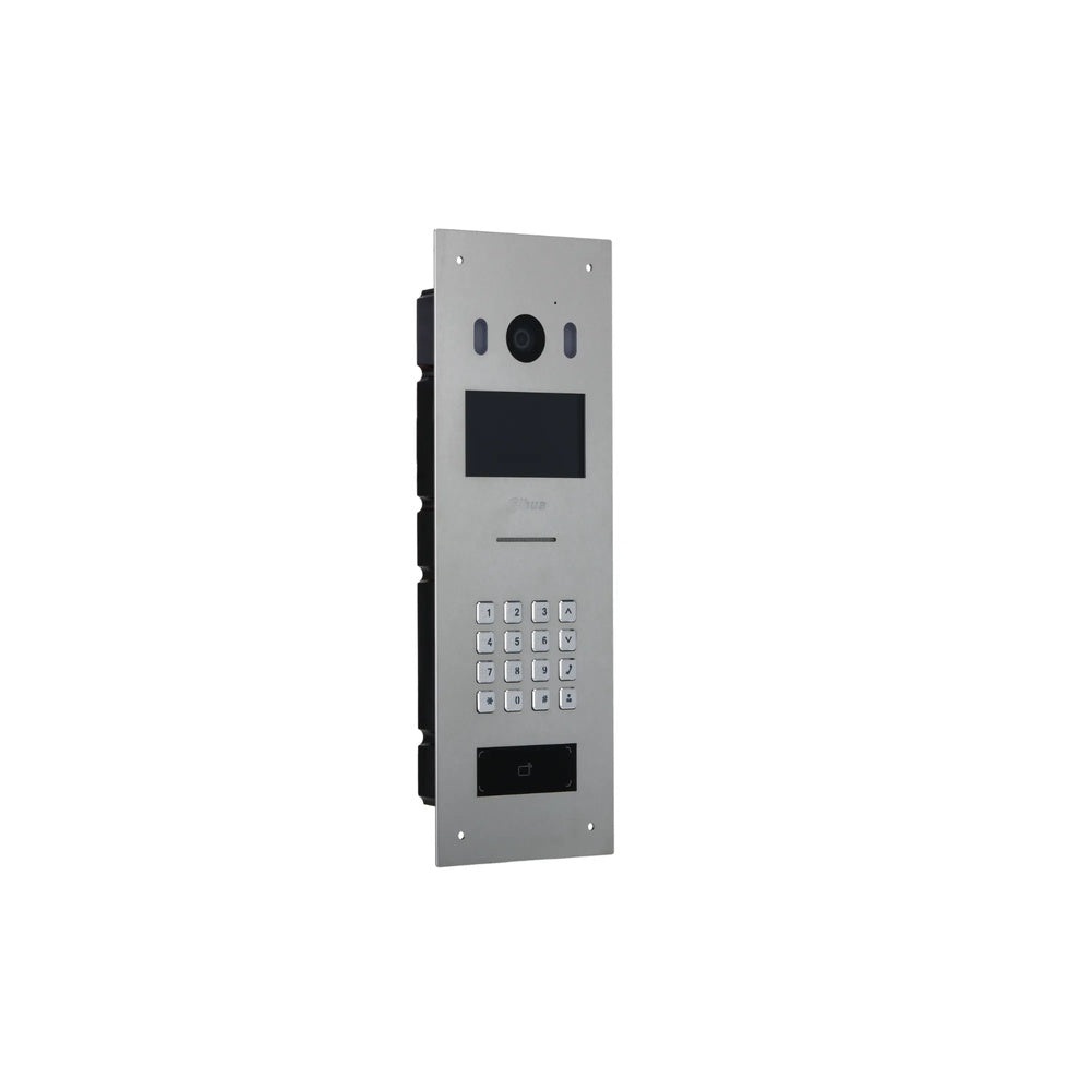 Frente de Calle Dahua IP para Apartamentos Pantalla 4.3" Soporta Usuarios y Tarjetas IP65 IK08 DHI-VTO6521K