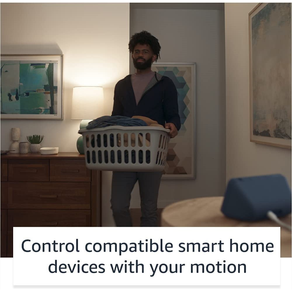 Asistente Virtual Inteligente Amazon Echo Show 5 2da Gen Color Negro B08J8FFJ8H