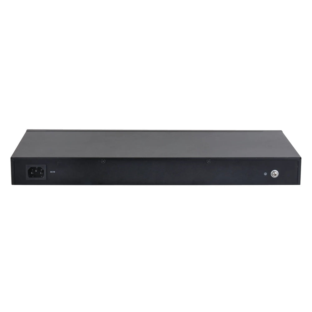 Switch Administrable Dahua 26 Puertos 24xPoE 240Watts 2x90Watts Watchdog 2xUplink Metalico DH-CS4226-24ET-240-V2