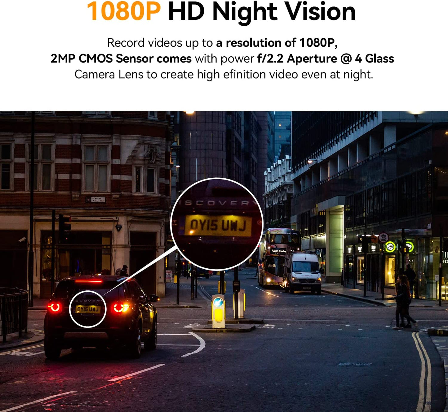 Camara Vehicular DDPAI Frontal Full HD 1080P Angulo Vision 140 grados Mini