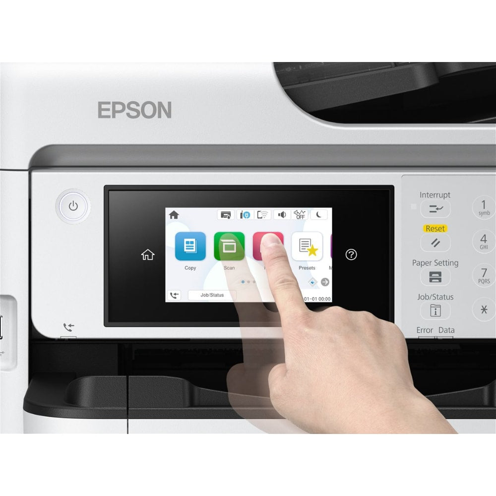 Impresora Epson Multifuncional WorkForce WF-C5890 Impresora Escaner Copiadora Fax Duplex Conectividad USB WiFi y Ethernet C11