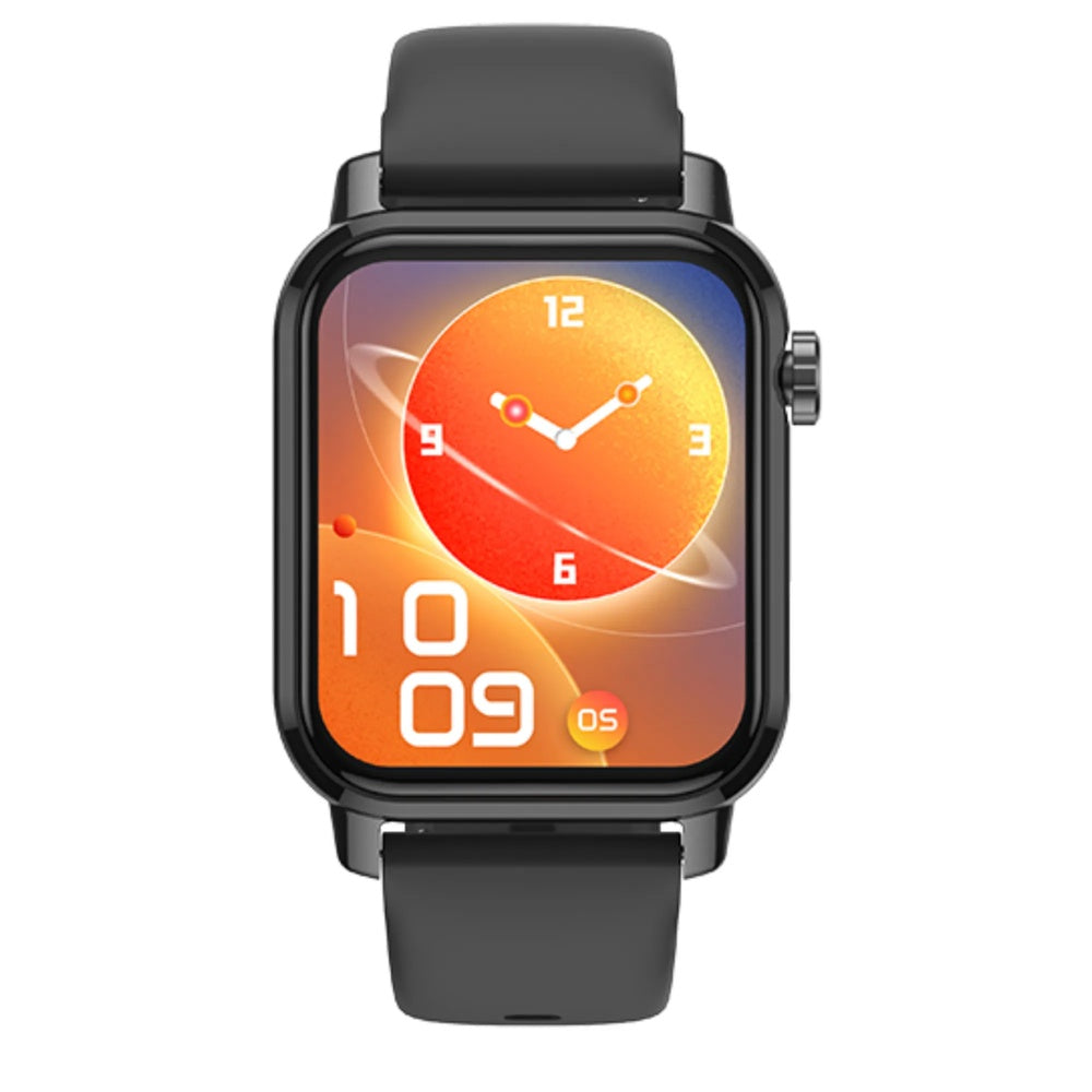 Reloj Smartwatch Havit Multifuncional Pantalla 1.85" TFT Llamadas Notificaciones Monitor de Salud IP68 Negro M9078-BK