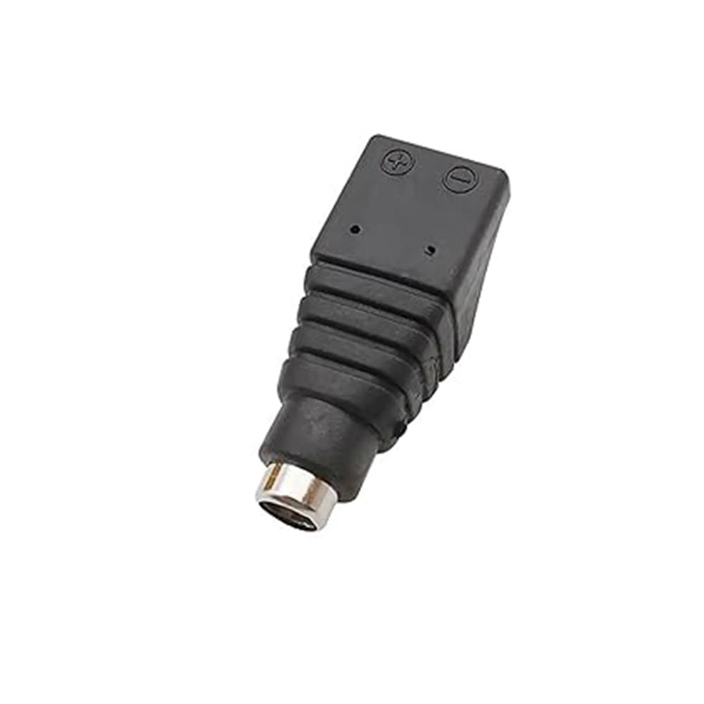 Bolda de 10 Plug DC Dimax con Bornera a Presion Hembra Material Plastico Z040