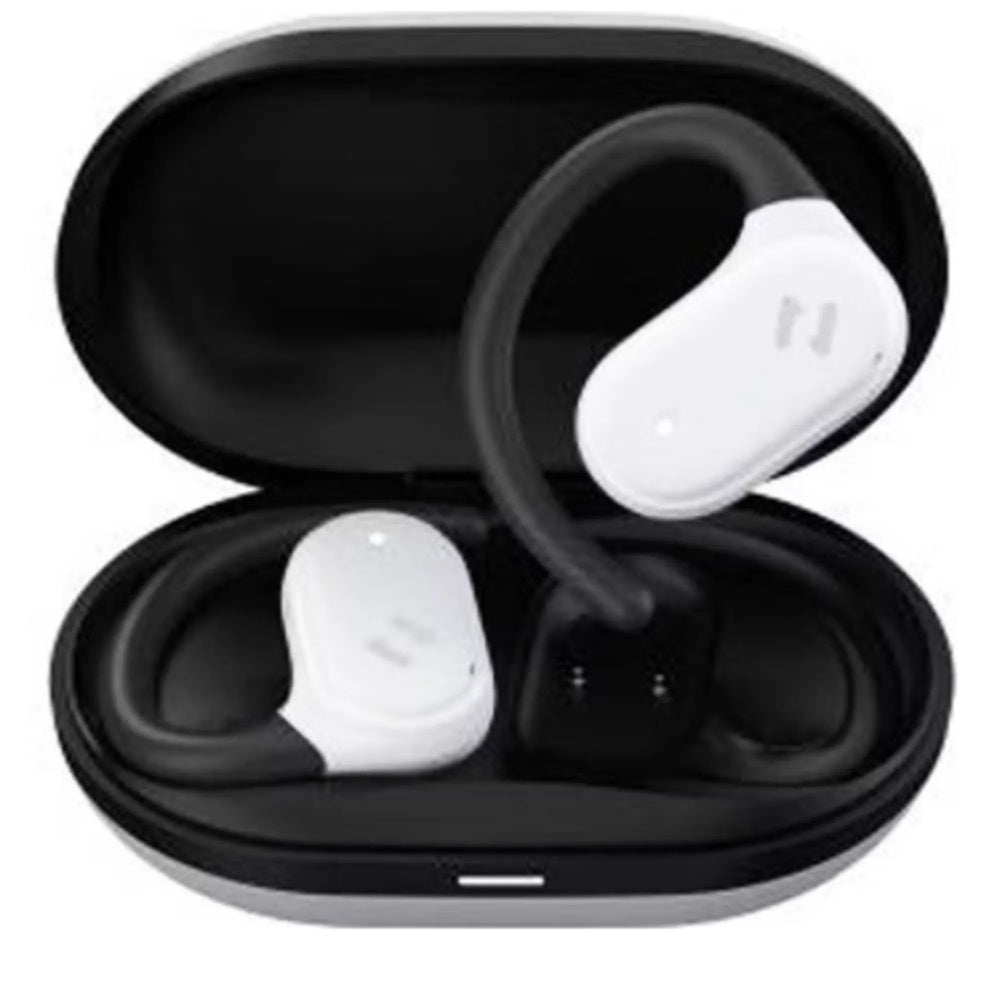 Auriculares Havit TWS de Oido Abierto Reduccion de Ruido AMB Bateria hasta 8.5 horas IPX5 color Gris OWS915-GREY