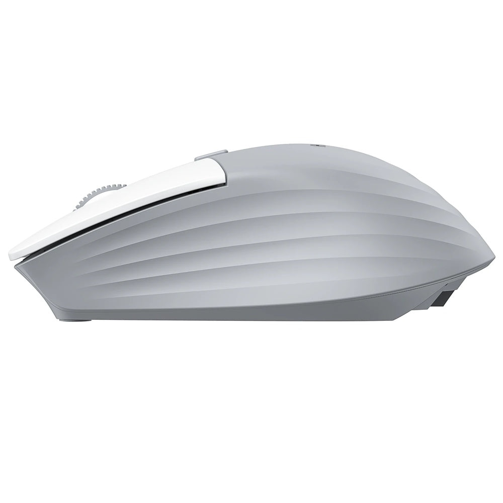 Mouse Havit Inalambrico Ajustable hasta 1600DPI 5 Botones Conexion Dual 2.4GHz y BT v5.2 Alcance 10m Gris MS58WB-GRAY