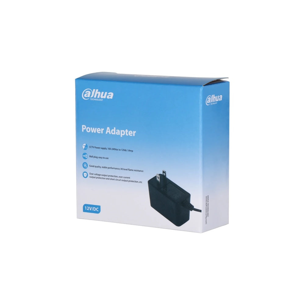 Fuente de Alimentacion Dahua 12Vdc 1Amp. para Interior DH-PFM320-010US