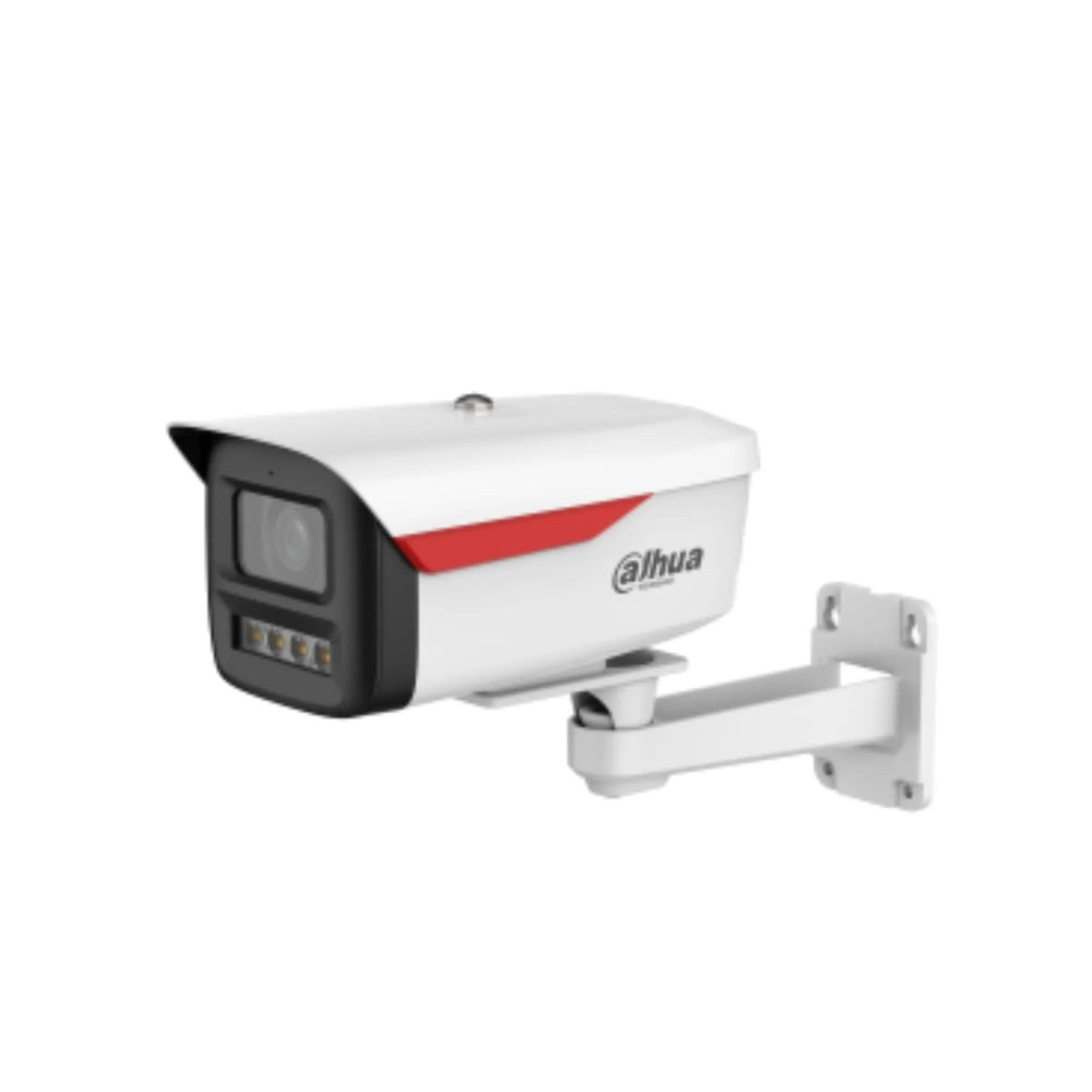 Camara IP Dahua Bala 6MP Metal Plastico Wizcolor Wizsense Luz 50m Microfono SMD Plus PoE IP67 IPC-HFW2649M-S-LED36-B-PR