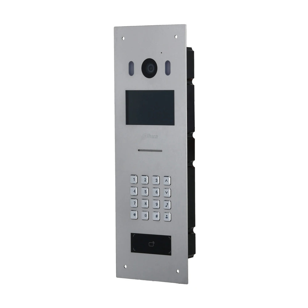Frente para Calle IP Dahua para Departamento Pantalla LCD 4.3" Soporta Servidor SIP Tarjeta Usuario IK08 DHI-VTO6521K-S2