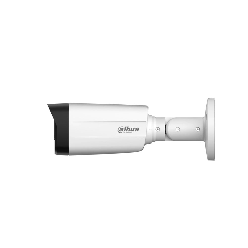 Camara Dahua HDCVI Bala 5MP Lente 3.6mm Metalico IR 80m Microfono Starlight DWDR IP67 HAC-HFW1500TM-I8-A-S3-DIP