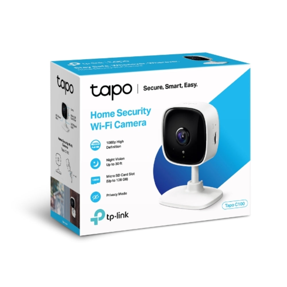 Camara Tapo Full HD WiFi microSD Sensor Movimiento Audio 2 vias Tapo C100 TAPO C100