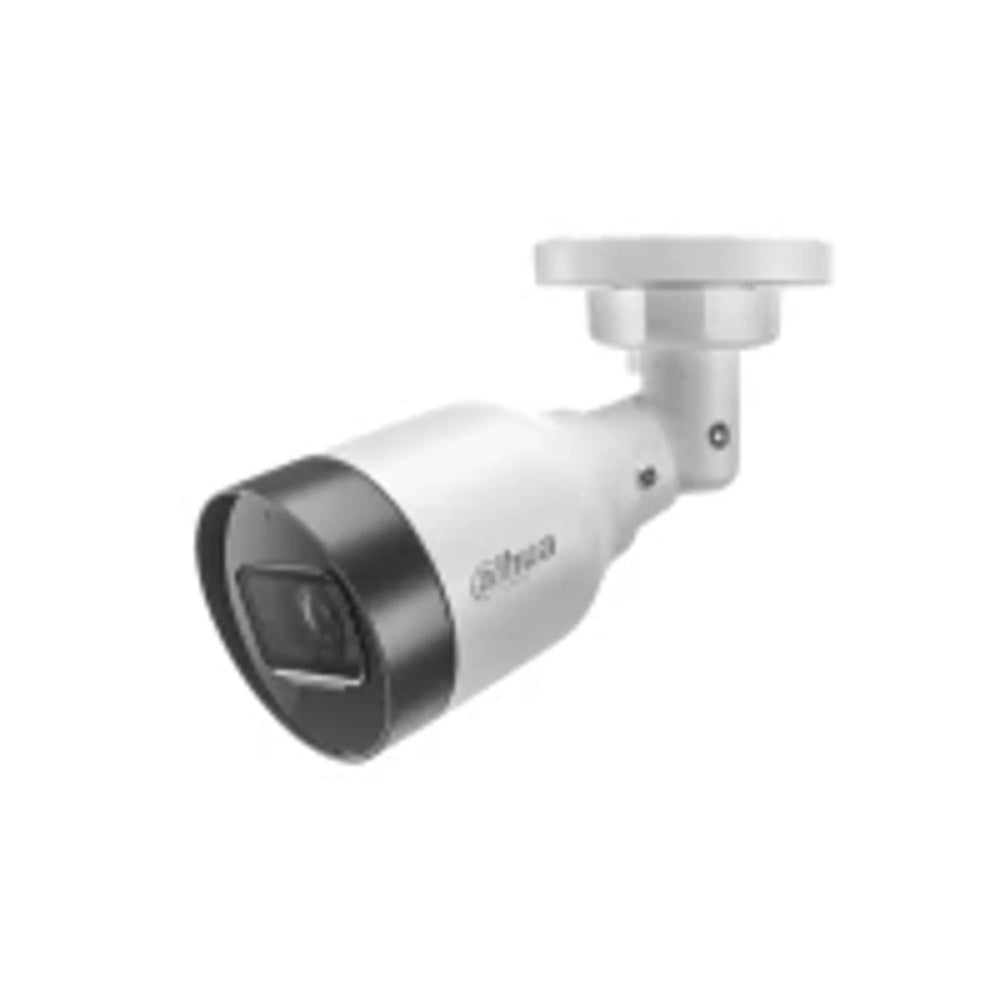 Camara IP Dahua Bala 4MP Metal Plastico con Audio Luz 30m Microfono SMD Plus PoE IP67 IPC-HFW1431S1P-A-28-S6-QH