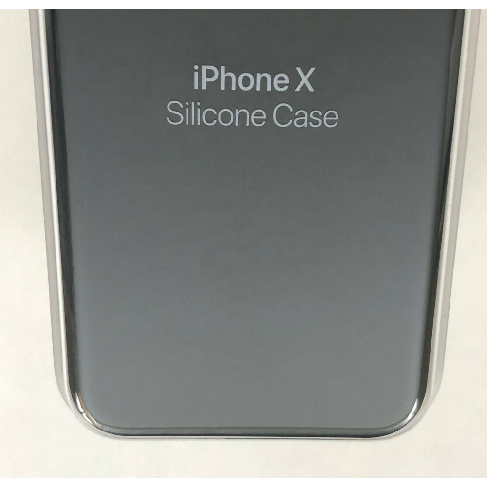 Funda Apple Original Iphone X de Silicona color Negro MQT12FE/A