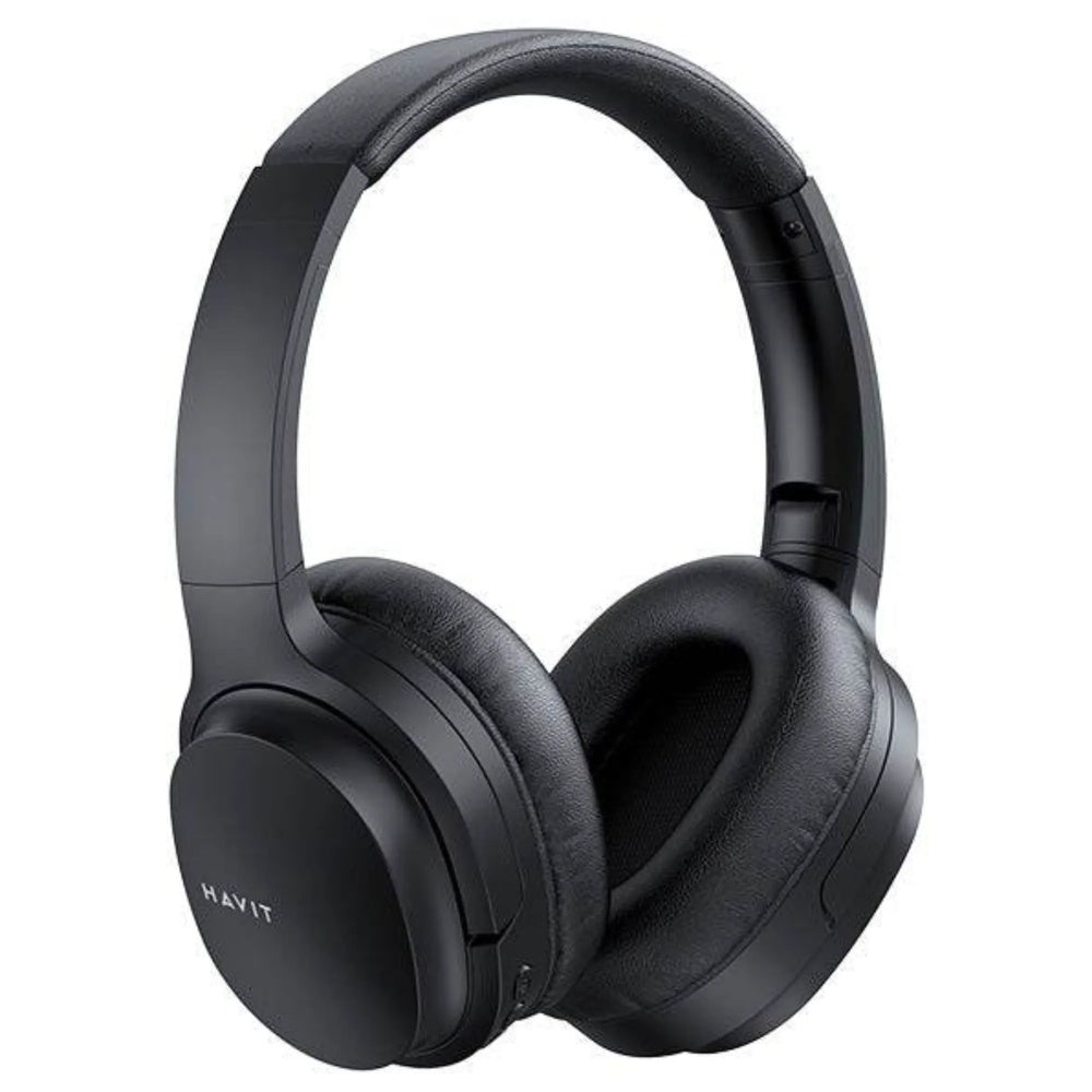 Audifonos Havit Inalambricos BT 5.0 Bateria hasta 8horas Diseño Plegable y Ergonomico color Negro I62-BK