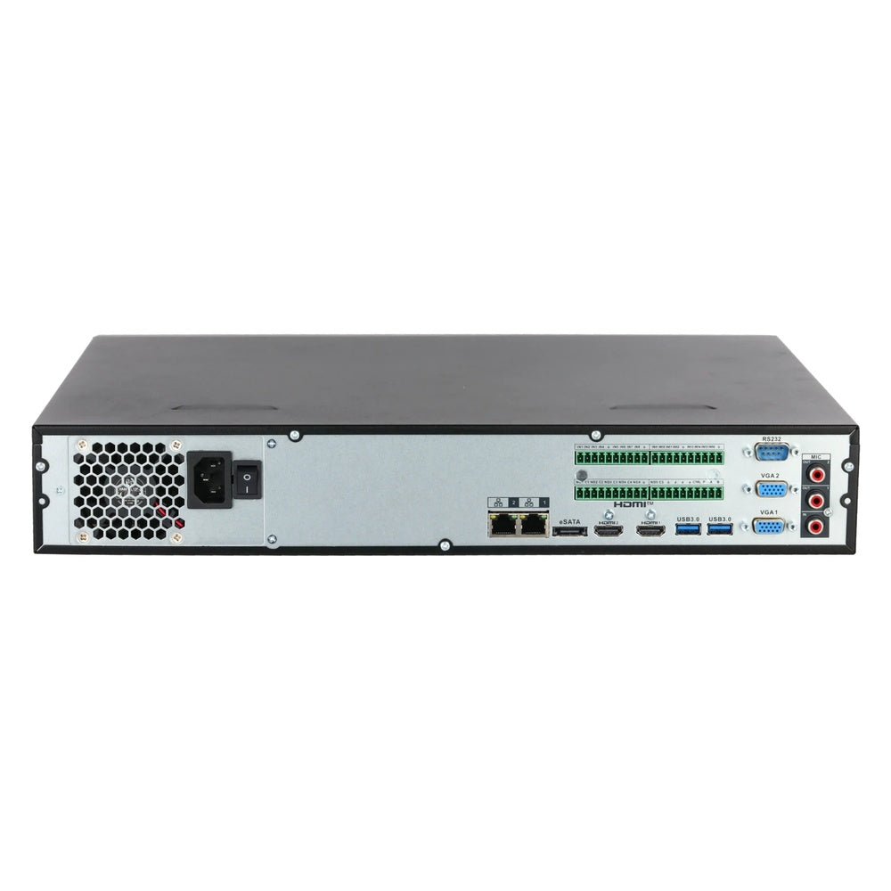 Grabador IP Dahua 16 Canales hasta 32MP Wizsense Prot. Perimetral Det. y Rec. Facial ANPR 4xHDD 20TB DHI-NVR5416-EI2