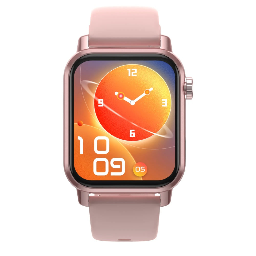 Reloj Smartwatch Havit Multifuncional Pantalla 1.85" TFT Llamadas Notificaciones Monitor de Salud IP68 Rosado M9078-RG