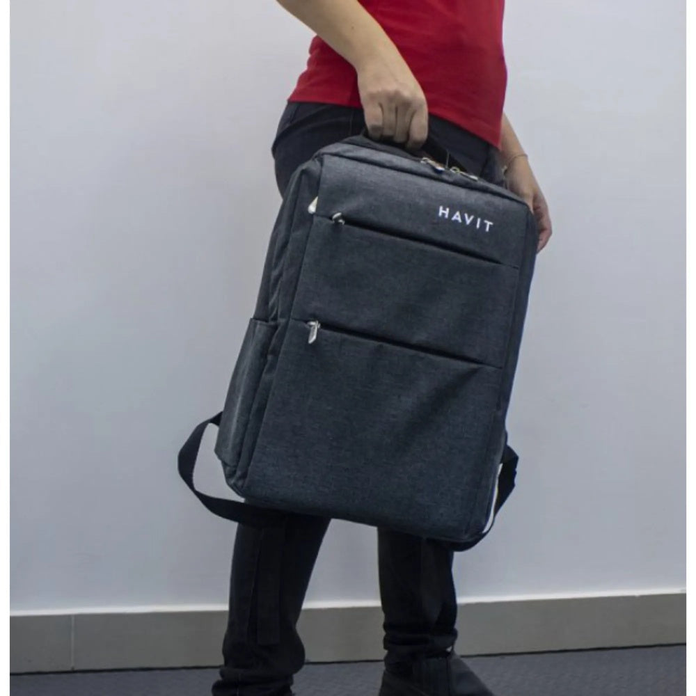Mochila Havit para Laptop hasta 15.6" Material Oxford Puerto de Carga Lateral H0026