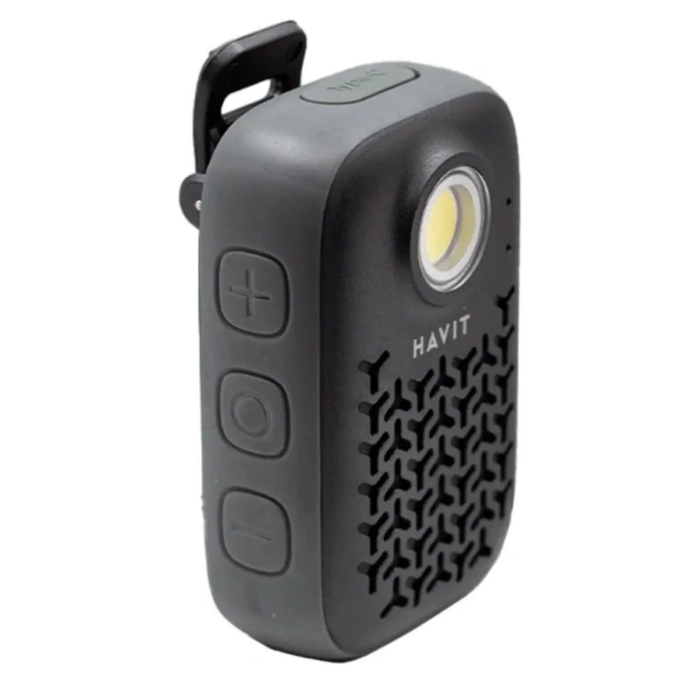 Parlante Havit Bluetooth Portatil RGB 6Watts Bateria hasta 9.5h Puerto de Carga USB-C BTv5.3 IPX7 SK868BT