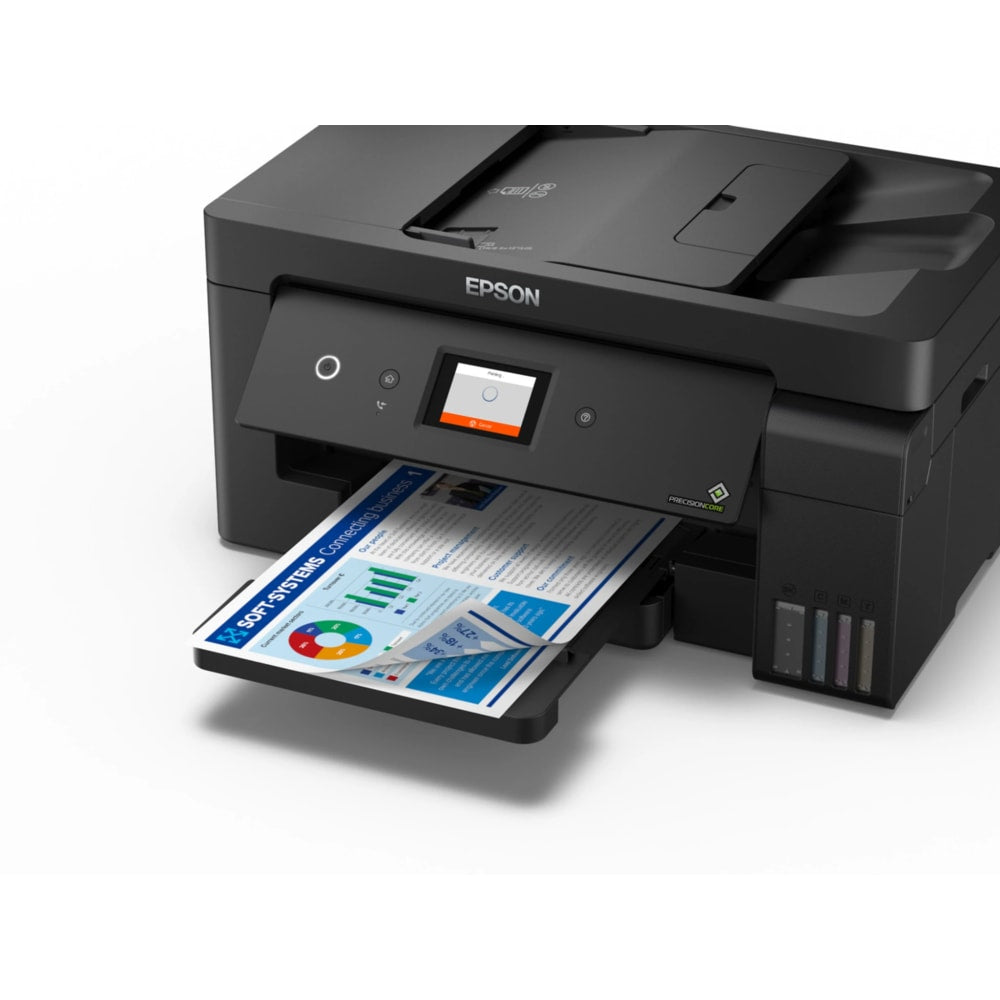 Impresora Epson Multifuncional L14150 Impresora Escaner Fax Copiadora con Sistema de Titna Continuo Original Conectividad Con