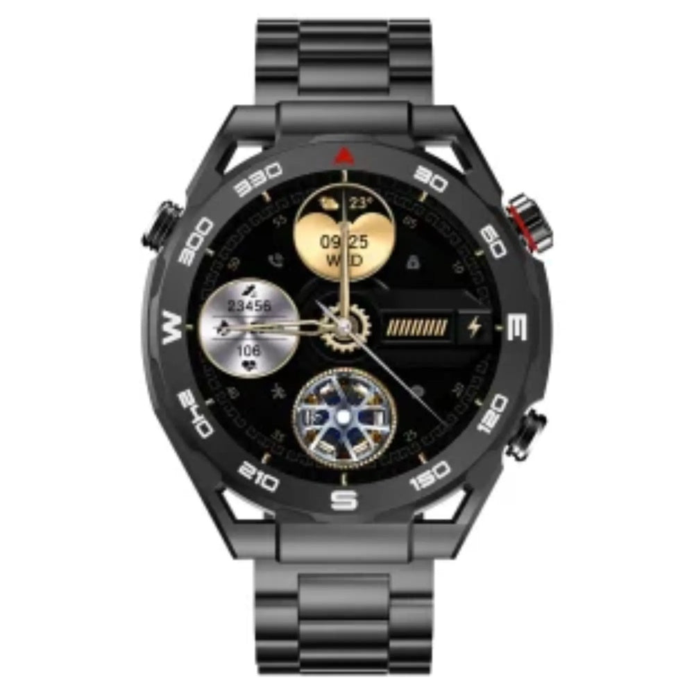 Reloj Smartwatch Havit Pantalla Tactil Amoled Realiza y Contesta Llamada Monitoreo de Salud Multiple M9030 Ultra-BK