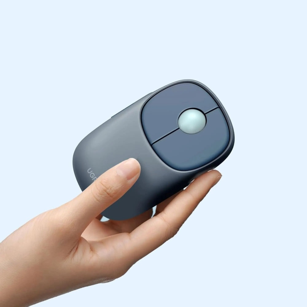 Mouse Ugreen Inalambrico Dual 2.4GHz y BT 4000DPI Ergonomico 5 Botones Bateria Interna hasta 3 meses aprox. 90538
