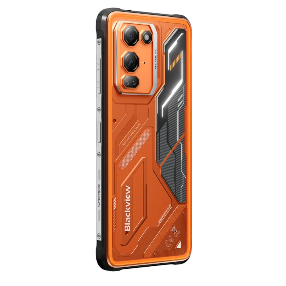 Celular Blackview FORT 200 Pantalla 6.78" 2.4K 120Hz 16GB+256GB 5000mAh NFC LTE BTv5 Android 16 IP68 FORT 200-ORANGE