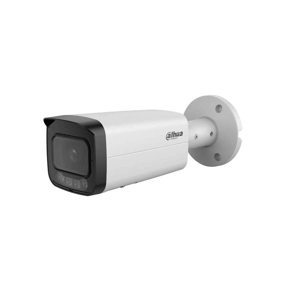 Camara IP Dahua Bala 12MP Wizsense Smart Dual Light Microfono Luz 30m Micro SD 256GB PoE IP67 IPC-HFW21249T-S-IL-28-S2