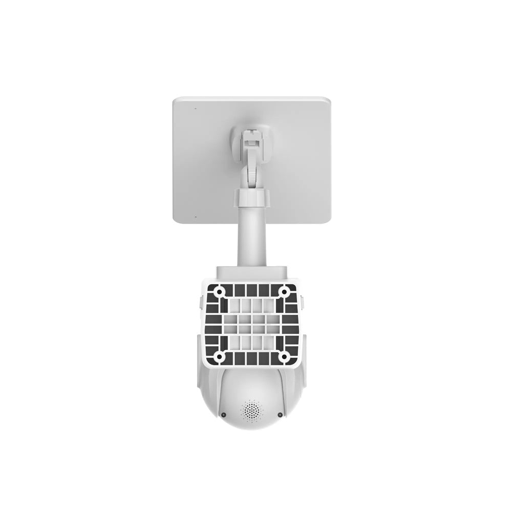 Kit IP Dahua PT 4MP con Panel Solar 4G Plastico Audio 2 Vias Sonido y Luz de Alarma 1xRJ45 IP66 DH-KIT-IPC-PT2449DB1P-4G