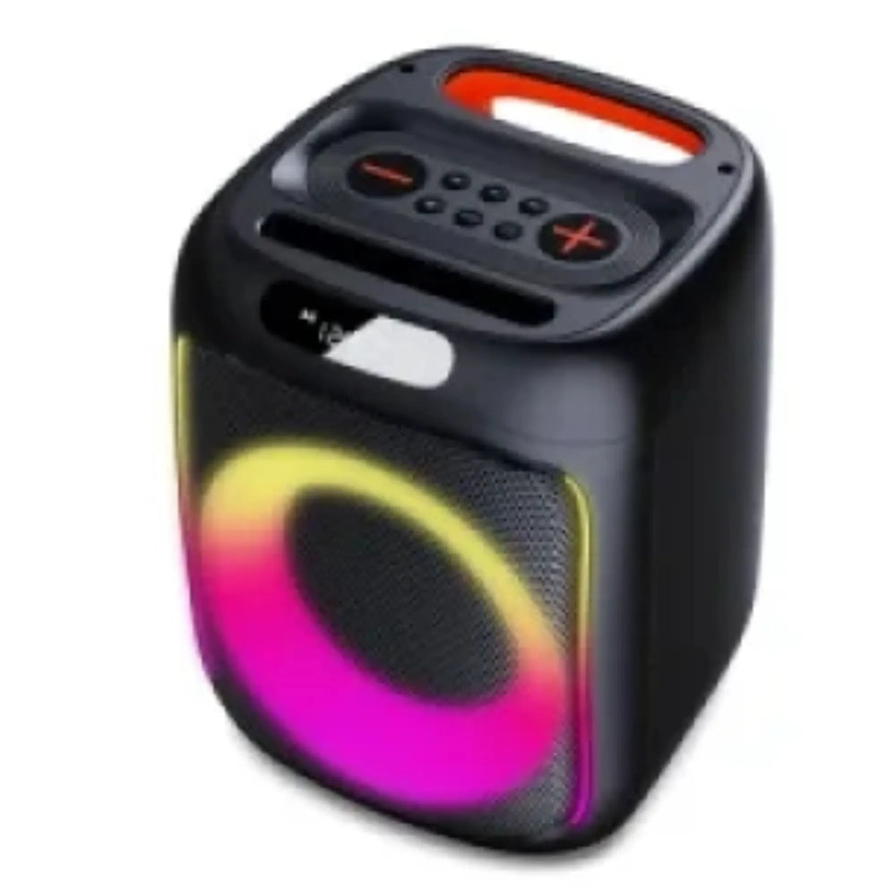 Altavoz Havit 6.5" iluminacion RGB Potencia 60W Bateria 2.2horas Compatible BT v5.1 USB TF FM AUX Carga USB-C SQ146BT-BK
