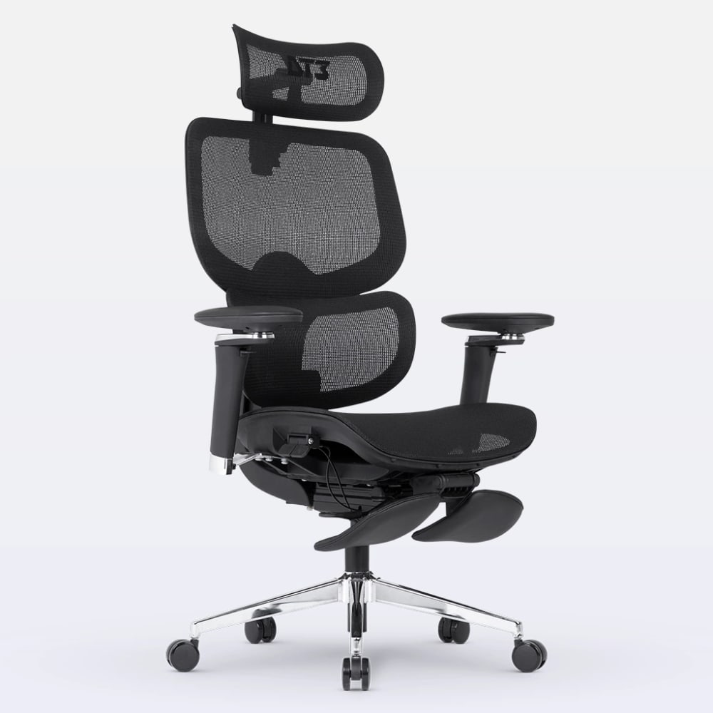 Silla de Oficina DT3 Ergonomie 5D, Estilo y Bienestar, Apoya Brazos 360°, Reposa Cabezas Profesional 4D, Control de Asiento D