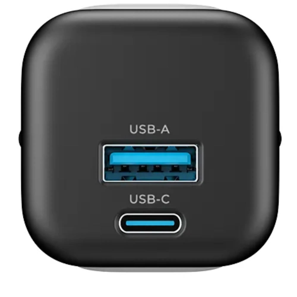 Cargador Havit 33W Doble Salida 1xUSB-A y 1xUSB-C color Negro UC230 EU-BKG